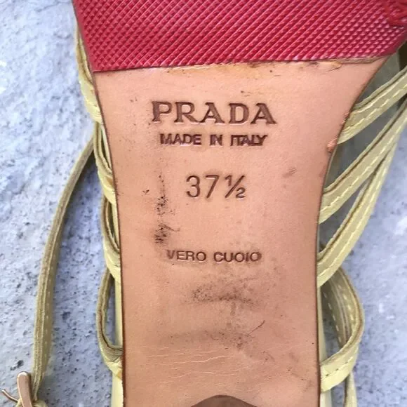 Prada  woven  sandals - Picture 10 of 12